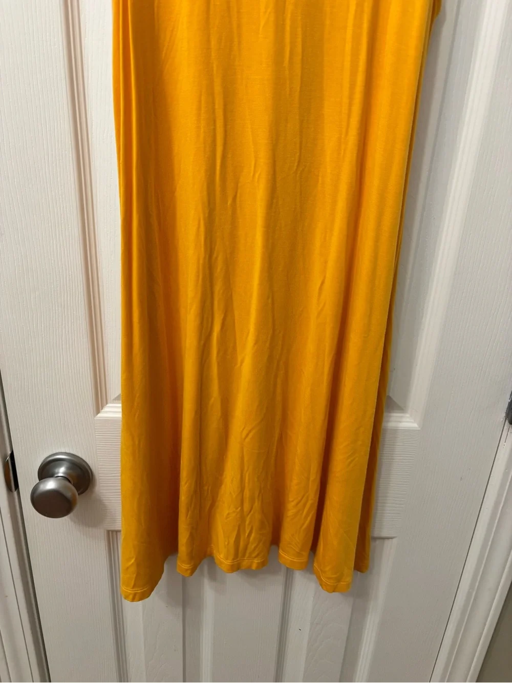 Old Navy Mustard Yellow Sleeveless Swing Dress Women’s Size Medium